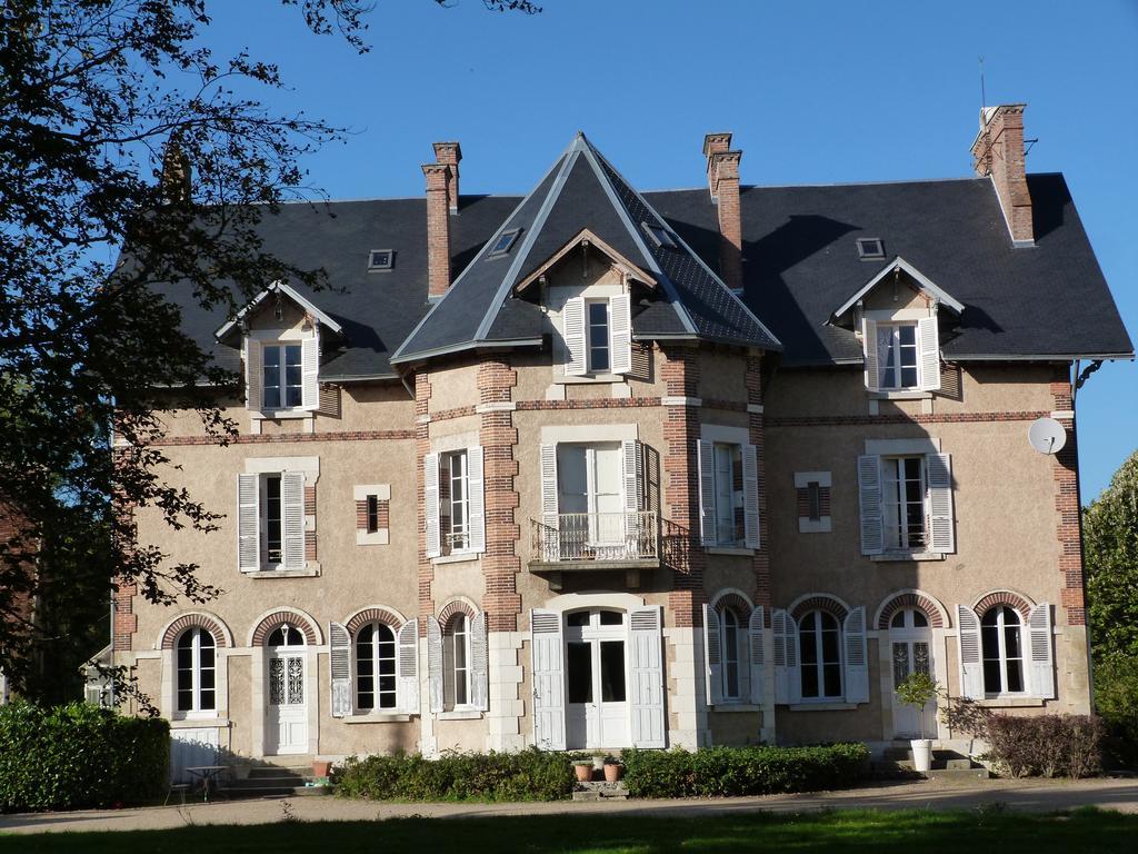 Le Chateau De La Brosse Bed and Breakfast Brinay  Exteriör bild